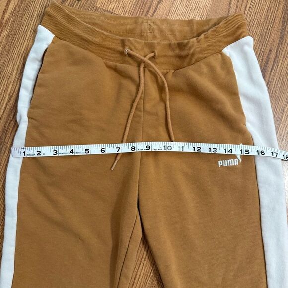 Puma Brown-orangish and White Classic T7 Tracksuit - Picture 12 of 15